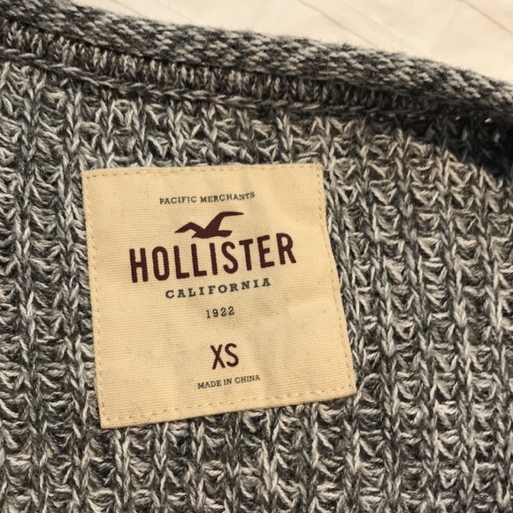 Hollister Grey Sweater XSmall - Picture 4 of 4